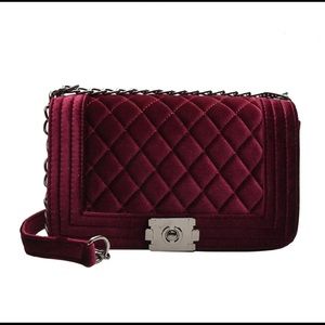 Burgundy Purse
